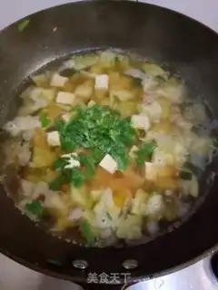 Make Shrimp tofu soup step 7