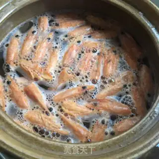 Make Shrimp porridge step 2