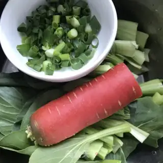 Make Shrimp porridge step 3