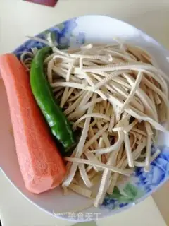 Make Carrot, bean peel step 0