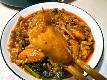 Make Spicy bull frog step 8