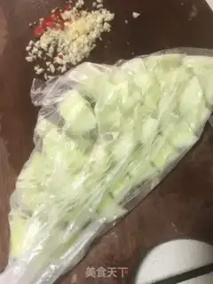 Make A cucumber swirl step 3