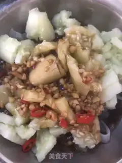 Make A cucumber swirl step 6