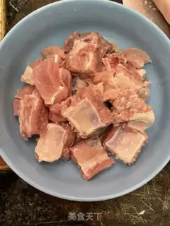 Make Five-finger peach vapouring ribs step 3