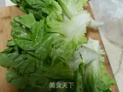 Make Eggs and vegetables step 1