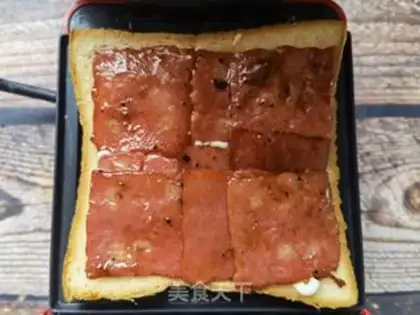 Make Bacon mango sandwiches step 8