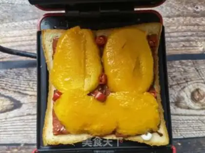 Make Bacon mango sandwiches step 9