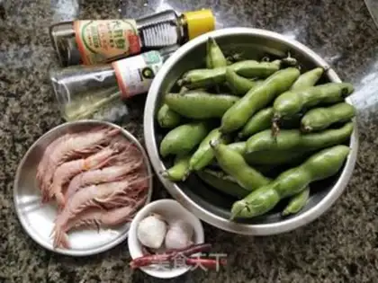 Make Shrimp beans step 0