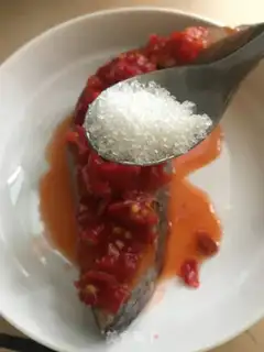 Make Pepper chopping steamed cod step 3