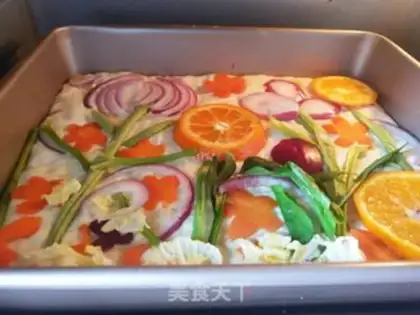 Make Fukasha bread step 11