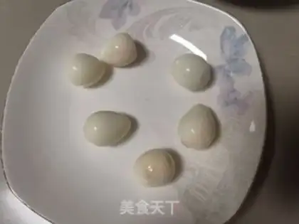 Make Orchid roasted quail eggs step 2