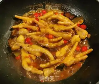 Make The fragrance of chicken claws step 11