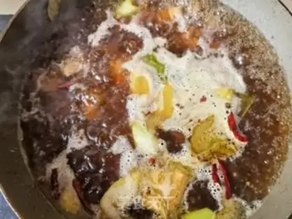 Make Roasted corn potatoes, chicken legs step 11