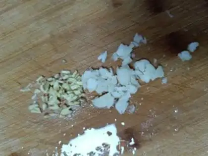 Make Spicy yellow powder step 2