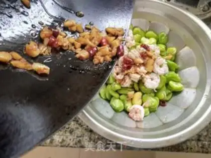 Make Shrimp beans step 13