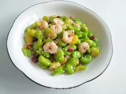 Make Shrimp beans step 15