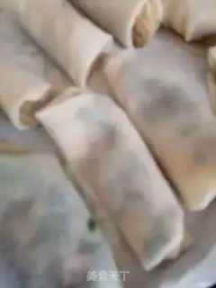 Make Tofu dry rolls step 4