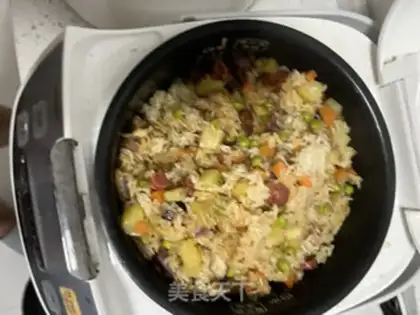 Make Five-colour sausages and potatoes step 8