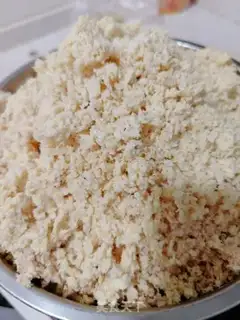 Make Homemade powder step 4