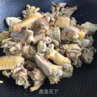 Make The red chicken step 4
