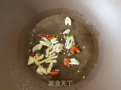 Make Poppy with bean-skin step 4