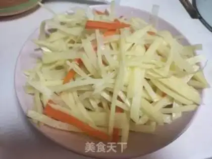 Make Carrot with potatoes step 0