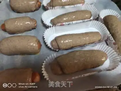 Make Coco ham bread step 5