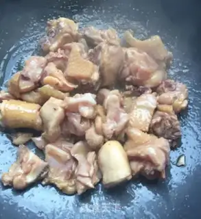 Make Abalone chicken step 3
