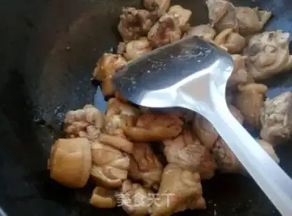Make Abalone chicken step 4