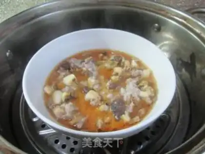 Make Tea mushroom abalone steam step 11