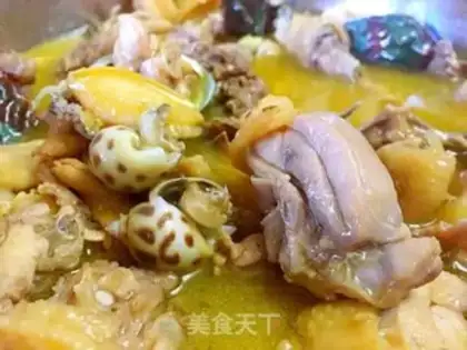 Make Abalone chicken step 6