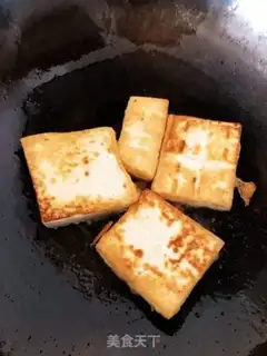 Make Fried tofu step 1