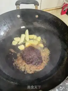 Make Potato chicken step 5