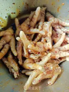 Make Garlic chicken claws step 3