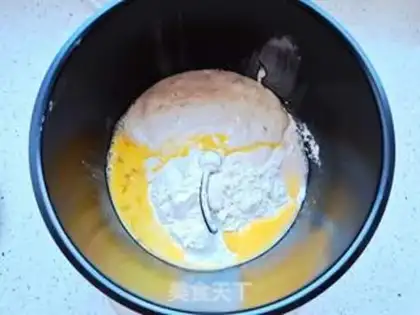 Make Sesame bread step 1