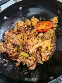Make Potato chicken step 7