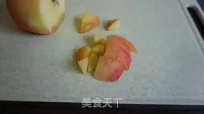 Make Peaches urchin tea and orange juice step 1