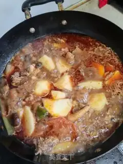 Make Potato chicken step 9