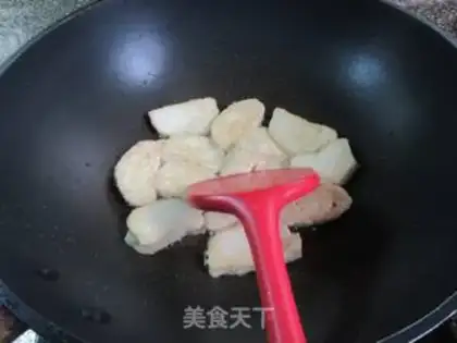Make Onions burning pheasant chickens step 2