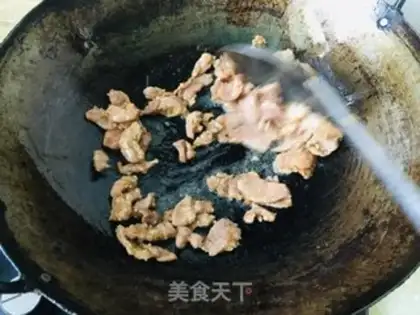 Make Chili fried meat step 4
