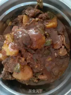 Make Potato chicken step 12