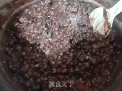 Make Red bean pie step 1