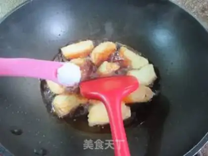 Make Onions burning pheasant chickens step 5