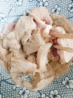 Make Fresh rice powder step 1