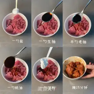 Make Chili fried meat step 1