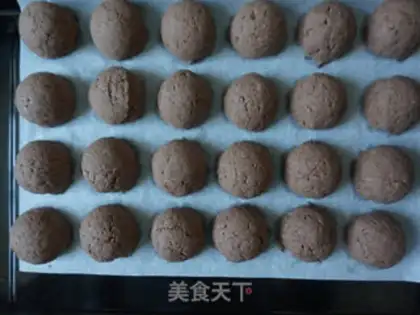 Make Coconut cocoa sauce ice cream balls step 9