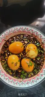 Make Soy sauce and eggs step 7