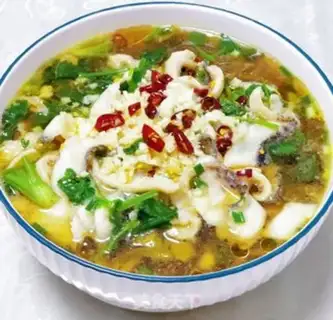 Make Sourfish noodles step 16