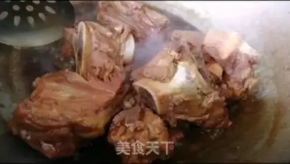 Make Northeast sauce bone step 9