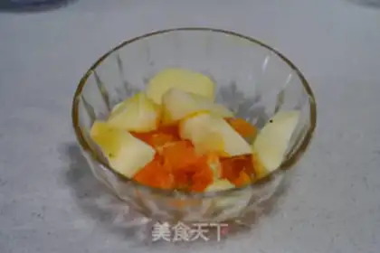 Make Apple orange juice step 1